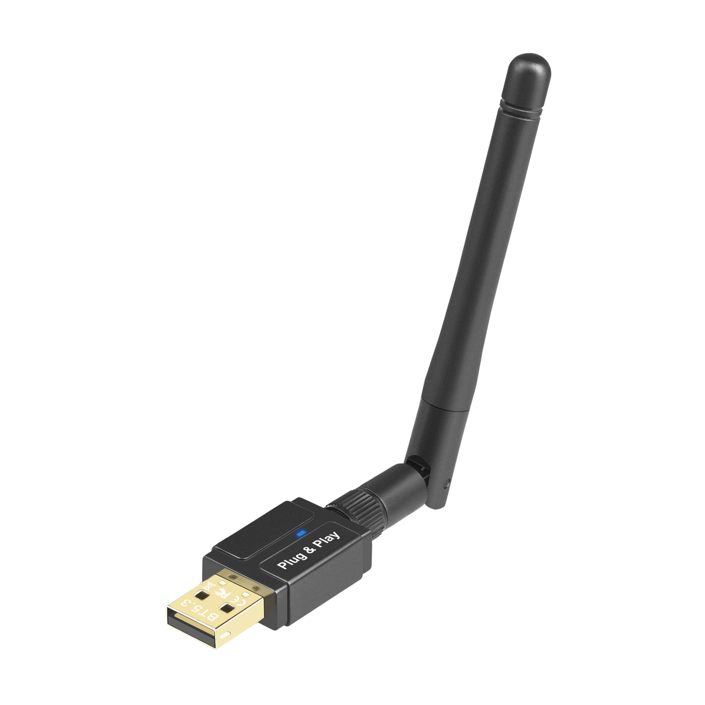 Bluetooth Adapter: Chip RTL8761BW 3Mbps RTL808-5.3 USB 2.0