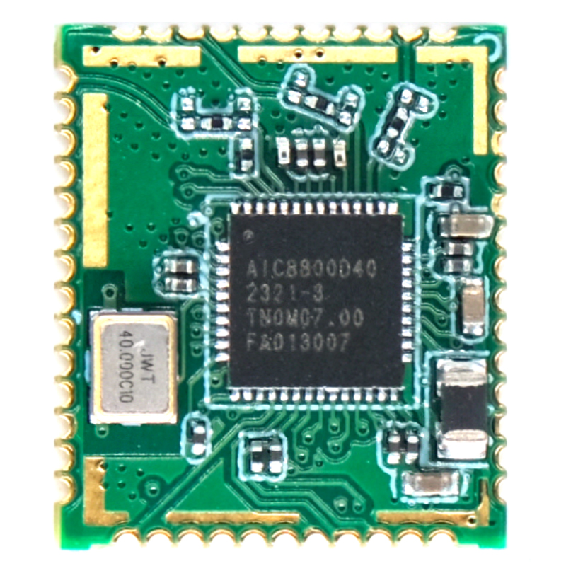 Chip: AIC8800D40 1T1R SDIO 2.4G+5.8G 13*15mm model