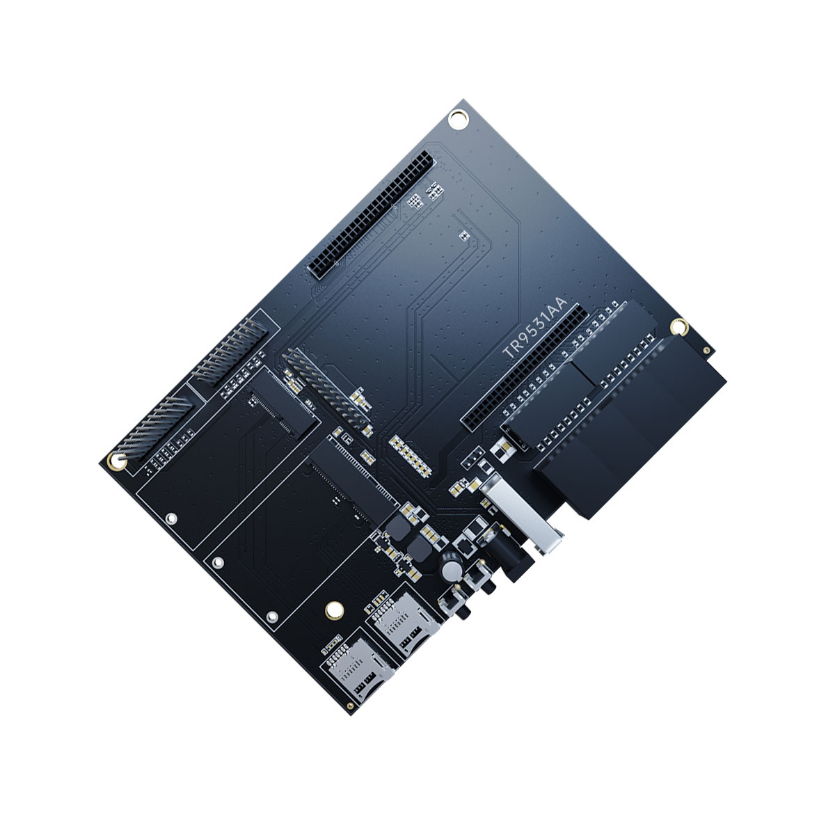 Chip: QCA9531 2T2R 300M 2.4G 802.11b/g/n 51.8*33mm